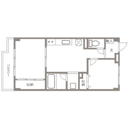 東京成徳大学 マンション 2DK