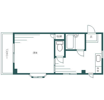 東京成徳大学 マンション 1DK