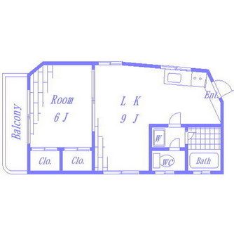 東京都北区滝野川７丁目 賃貸マンション 1LK