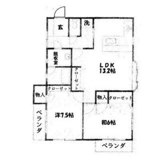 東京都北区豊島２丁目 賃貸マンション 2LDK