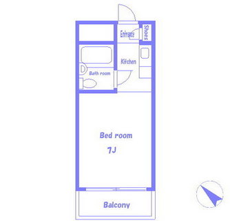 東京都板橋区板橋３丁目 賃貸マンション 1R