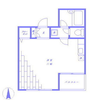 東京都板橋区板橋２丁目 賃貸マンション 1R