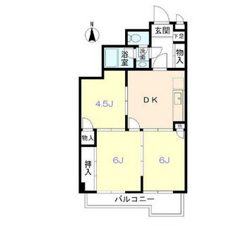 東京都北区堀船１丁目 賃貸マンション 3DK