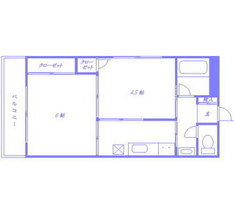 東京都板橋区板橋４丁目 賃貸マンション 2K