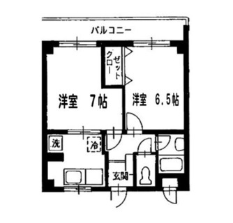 東京都北区王子５丁目 賃貸マンション 2K