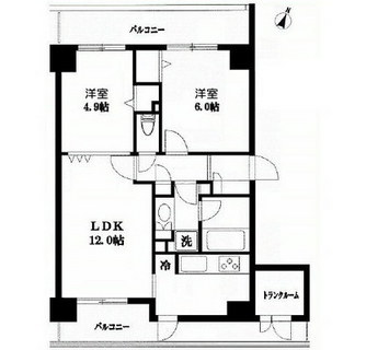 東京都北区王子１丁目 賃貸マンション 2LDK