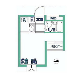 東京都豊島区西巣鴨４丁目 賃貸マンション 1R