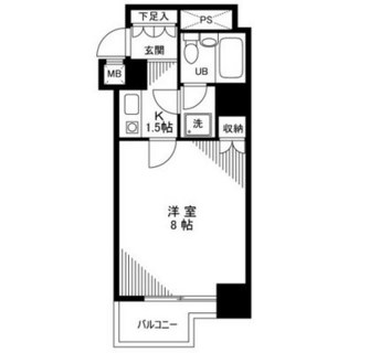 東京都豊島区西巣鴨３丁目 賃貸マンション 1K