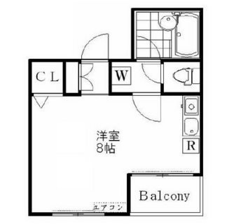 東京都板橋区板橋２丁目 賃貸マンション 1R