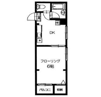 東京都北区神谷２丁目 賃貸マンション 1DK