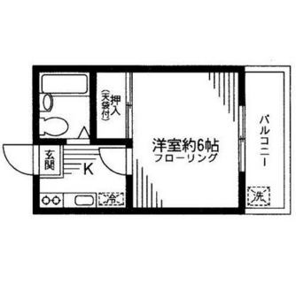 東京都北区神谷１丁目 賃貸アパート 1K