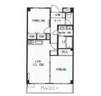 東京都北区上十条２丁目 賃貸マンション 2LDK