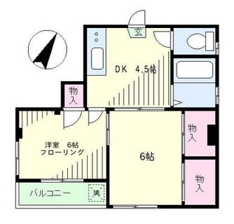 東京都北区王子本町１丁目 賃貸マンション 2DK