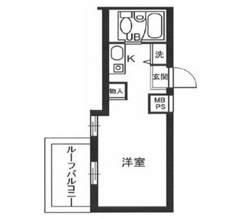 東京都北区神谷２丁目 賃貸マンション 1R