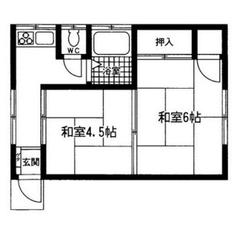 東京都北区十条仲原２丁目 賃貸アパート 2K