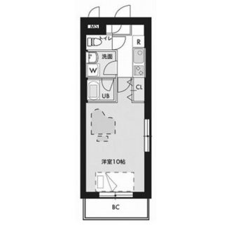 東京都北区王子４丁目 賃貸マンション 1K