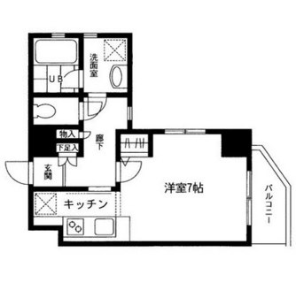 東京都北区東十条５丁目 賃貸マンション 1K