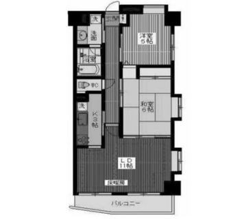 東京都北区上十条１丁目 賃貸マンション 2LDK