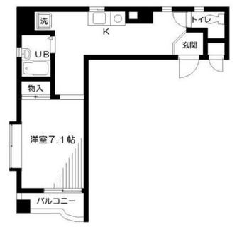 東京都北区王子２丁目 賃貸マンション 1K