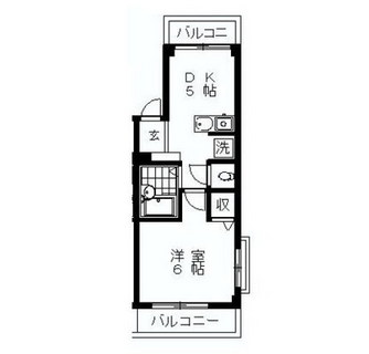 東京都北区岸町１丁目 賃貸マンション 1DK