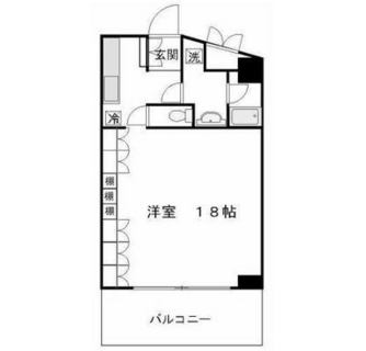 東京都北区王子３丁目 賃貸マンション 1K