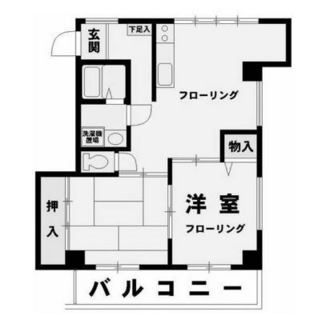 東京都北区滝野川４丁目 賃貸マンション 2LDK