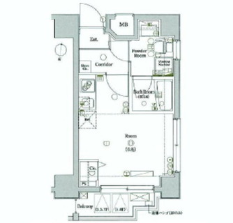 東京都板橋区板橋３丁目 賃貸マンション 1K