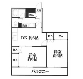 東京都北区王子本町１丁目 賃貸マンション 2DK