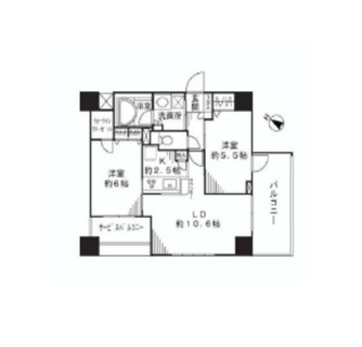 東京都北区中十条４丁目 賃貸マンション 2SLDK