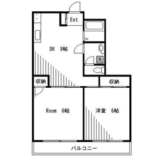 東京都北区神谷３丁目 賃貸マンション 2DK