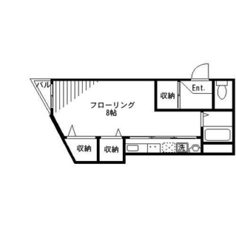 東京都北区堀船１丁目 賃貸マンション 1K