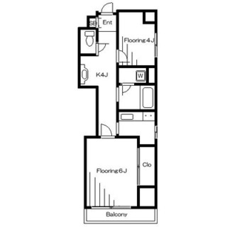 東京都北区東十条２丁目 賃貸マンション 2K