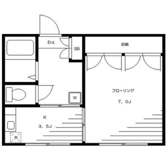 東京都北区滝野川１丁目 賃貸マンション 1K