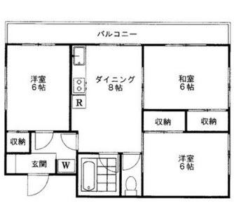 東京都板橋区板橋４丁目 賃貸マンション 3DK