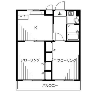 東京都北区上十条４丁目 賃貸マンション 2K