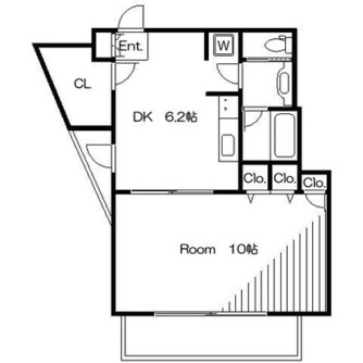 東京都板橋区清水町 賃貸マンション 1DK