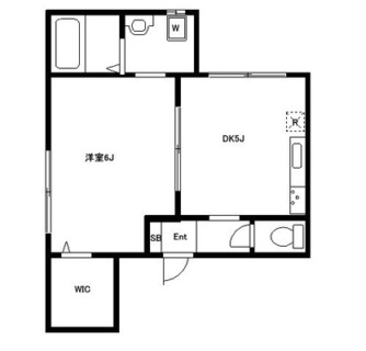 東京都北区中十条２丁目 賃貸マンション 1DK