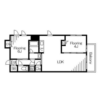 東京都北区東十条２丁目 賃貸マンション 2LDK