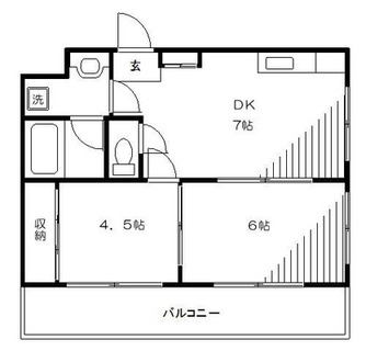 東京都北区十条仲原３丁目 賃貸マンション 2DK