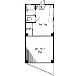 東京都北区滝野川１丁目 賃貸マンション 1DK