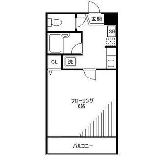 東京都北区滝野川７丁目 賃貸マンション 1K