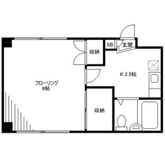 東京都北区東十条６丁目 賃貸マンション 1K