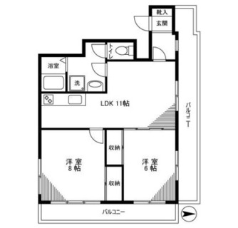 東京都北区王子本町３丁目 賃貸マンション 2LDK