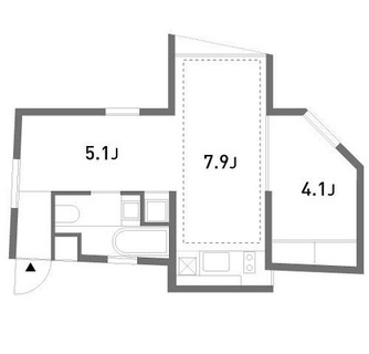 東京都北区王子３丁目 賃貸マンション 2DK