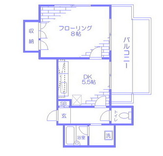 東京都板橋区板橋３丁目 賃貸マンション 1DK