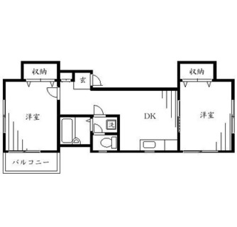 東京都北区王子３丁目 賃貸マンション 2DK