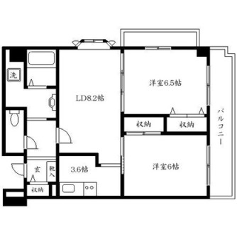 東京都北区神谷１丁目 賃貸マンション 2LDK