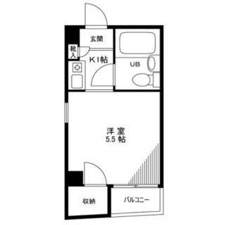 東京都北区滝野川３丁目 賃貸マンション 1R