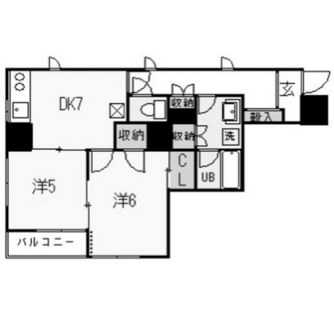 東京都北区滝野川６丁目 賃貸マンション 2DK