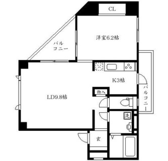 東京都北区王子５丁目 賃貸マンション 1LDK